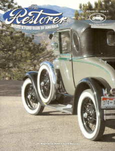 THE RESTORER - MODEL A - 2011 MAR/APR - SPRING RESTORE, '31 COUPE